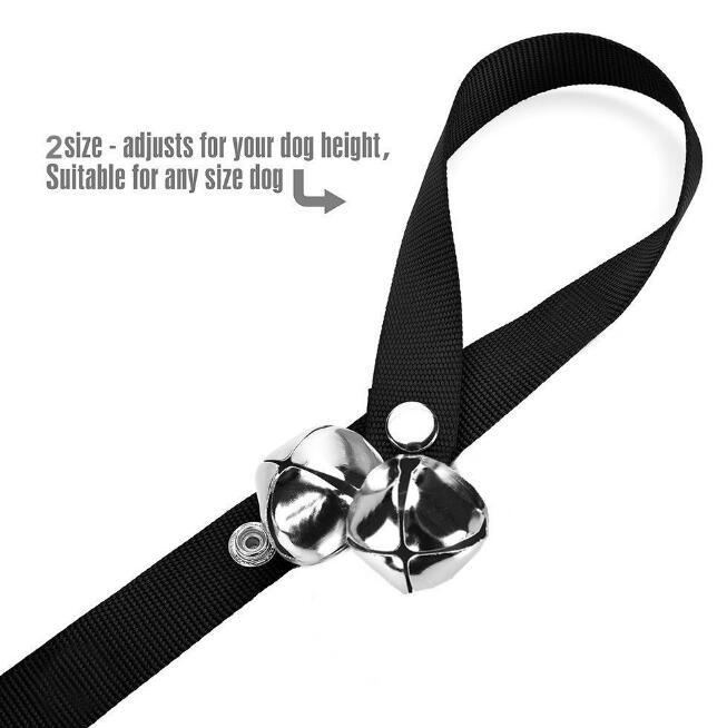 JMT-533578 Dog Training Doorbells with Adjustable Ropes for Housebreaking Clicker Training