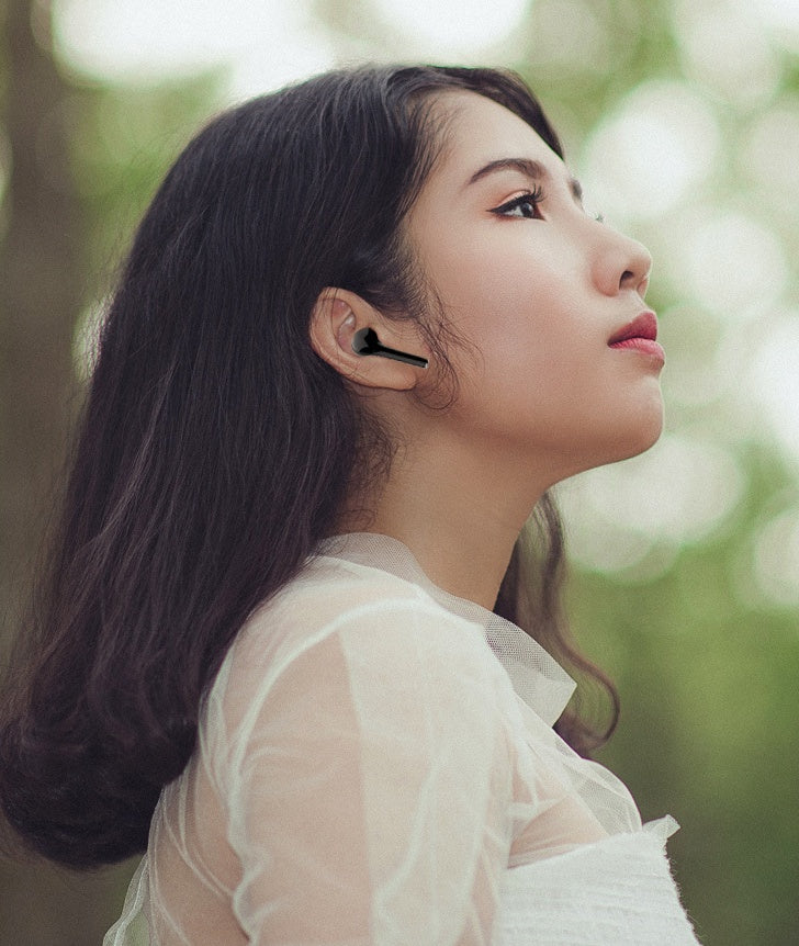 JMT-534090 Wireless Binaural Sports Stereo Touch Headset with Bluetooth 5.0, Long Battery Life, and Durable ABS Material