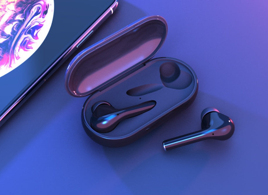 JMT-534090 Wireless Binaural Sports Stereo Touch Headset with Bluetooth 5.0, Long Battery Life, and Durable ABS Material