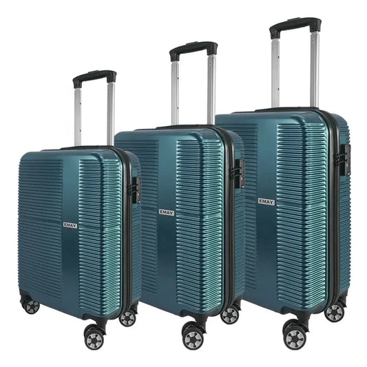 JMT-534154 Polycarbonate Travel Carry-on Trolley Set with TSA Lock