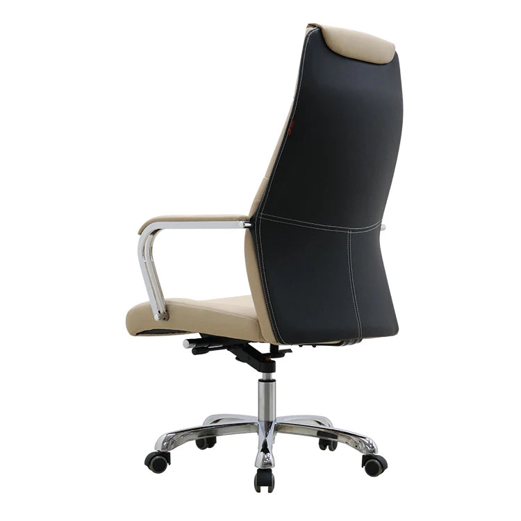 JMT-534346 Ergonomic Executive Office Chair with Swivel Functionality and Aluminium Frame