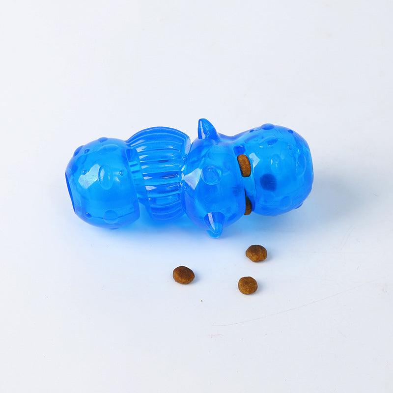 JMT-534730 Durable TPR Dog Chew Toy for Teeth Cleaning and Puppy Training, Medium to Large Dogs