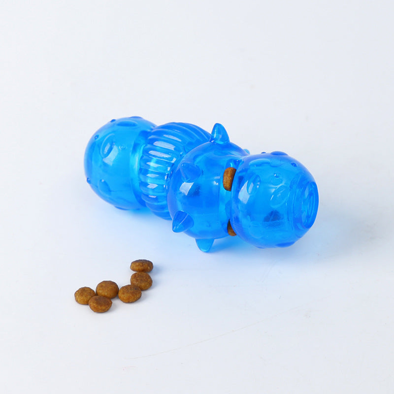 JMT-534730 Durable TPR Dog Chew Toy for Teeth Cleaning and Puppy Training, Medium to Large Dogs