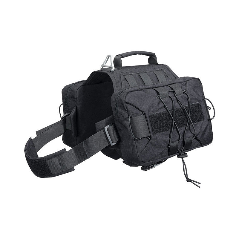 JMT-534922 Tactical Dog Backpack Harness - Durable 1000D Nylon with Adjustable Straps for Outdoor Use