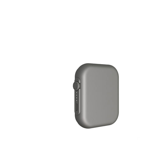 JMT-534922 Three-in-One MagSafe Magnetic Wireless Power Bank - Compact Portable Design in Gray and Black