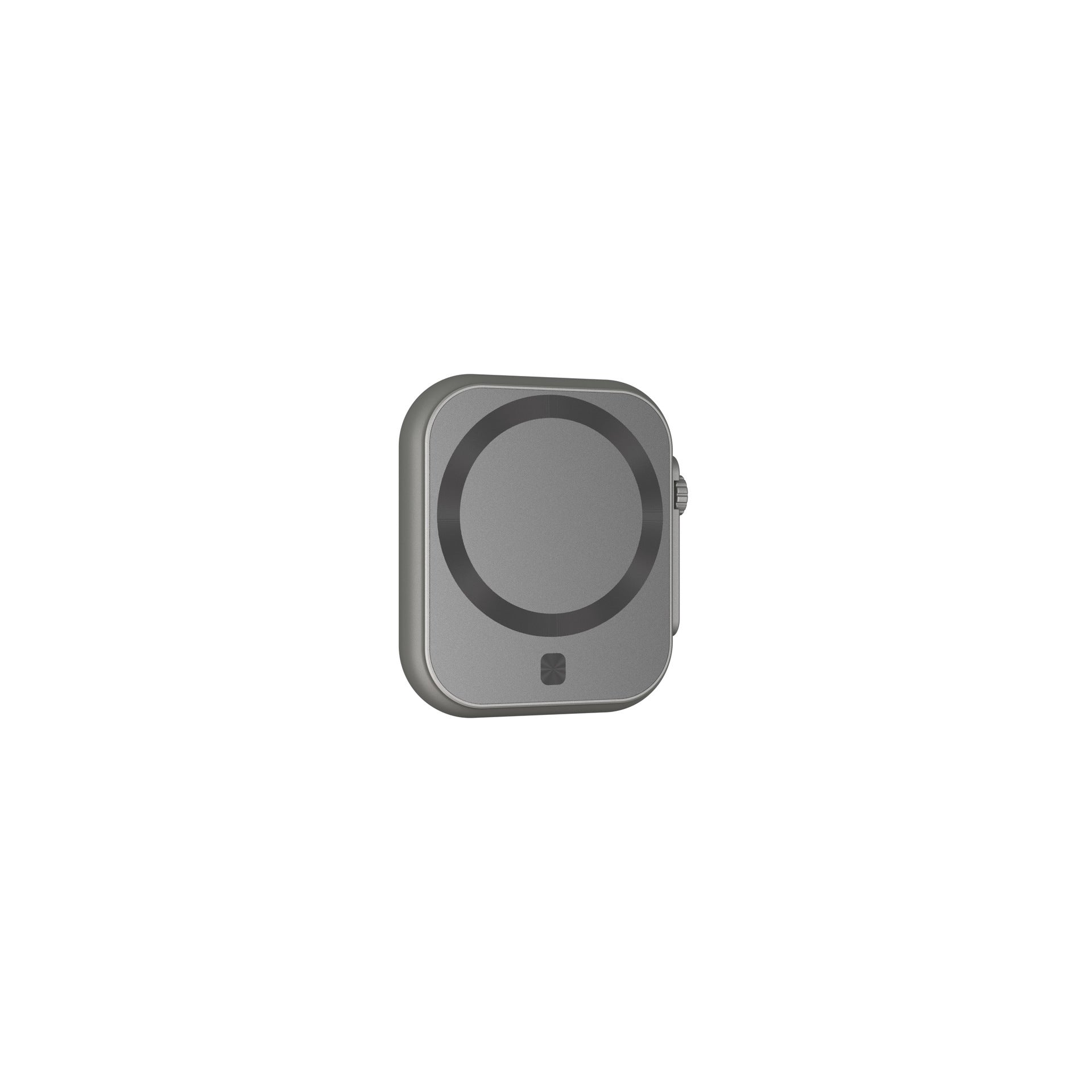 JMT-534922 Three-in-One MagSafe Magnetic Wireless Power Bank - Compact Portable Design in Gray and Black