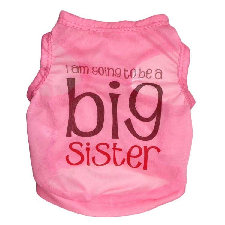 JMT-535370 Ultra-Thin Breathable Polyester Pet Vest in Pink and Blue, Sizes XS to L