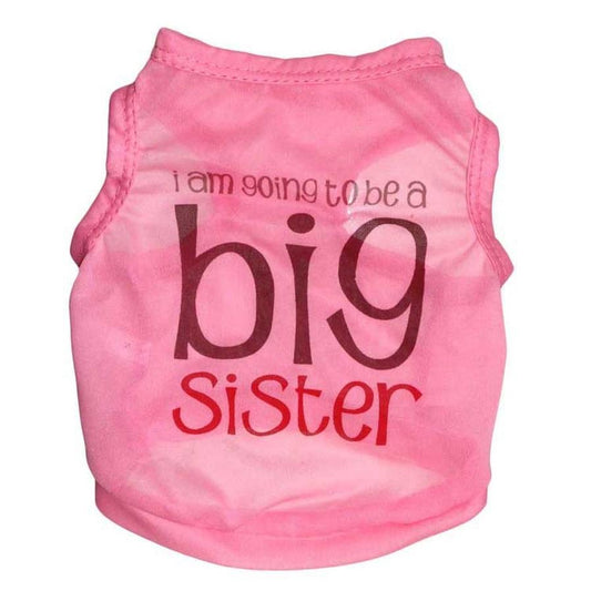 JMT-535370 Ultra-Thin Breathable Polyester Pet Vest in Pink and Blue, Sizes XS to L
