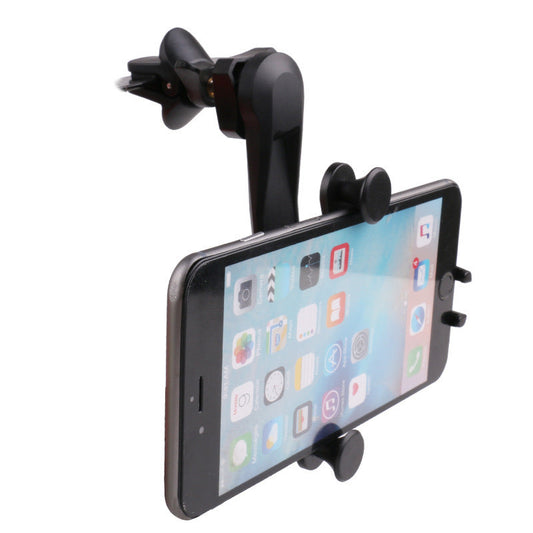 JMT-535434 Long Arm Trident Phone Outlet Stand with Adjustable Clip and Stable Air Outlet Support