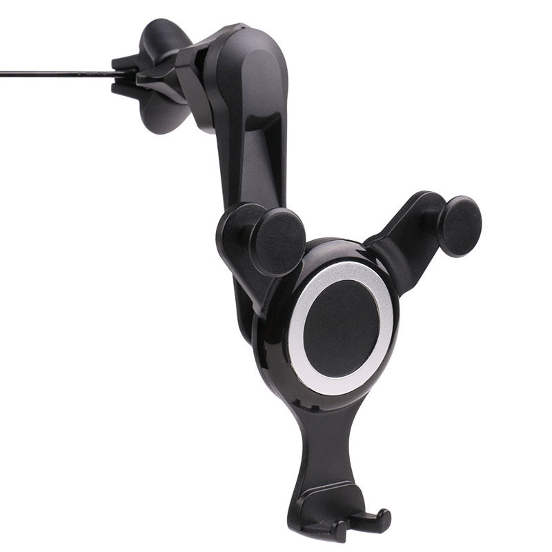 JMT-535434 Long Arm Trident Phone Outlet Stand with Adjustable Clip and Stable Air Outlet Support