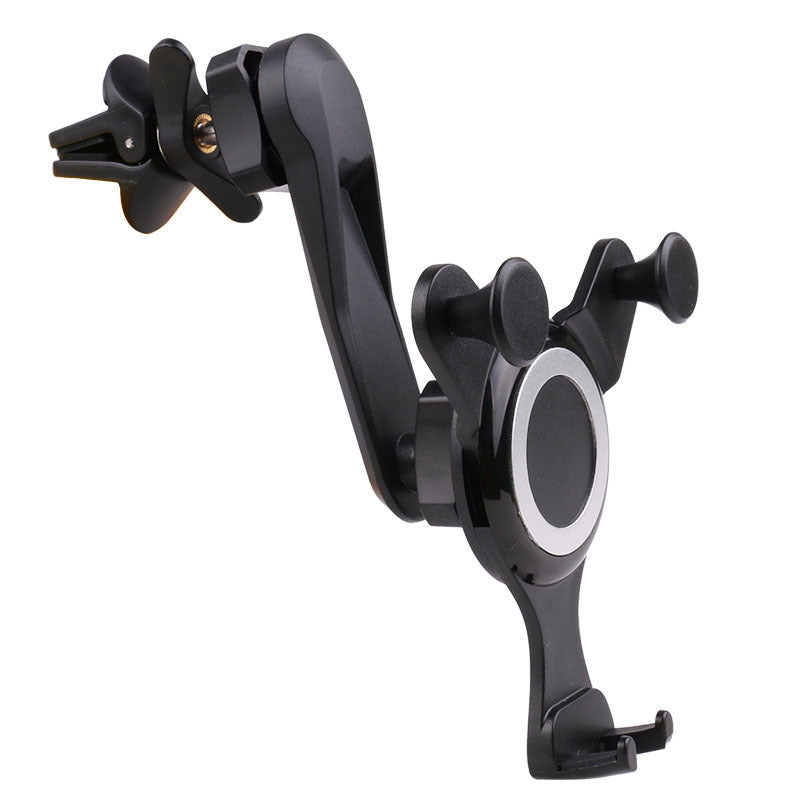 JMT-535434 Long Arm Trident Phone Outlet Stand with Adjustable Clip and Stable Air Outlet Support
