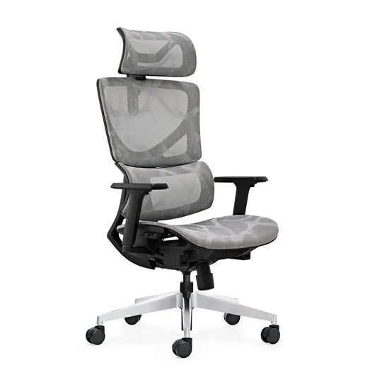 JMT-535498 Ergonomic Mesh Back Computer Office Chair with Headrest and Swivel Base