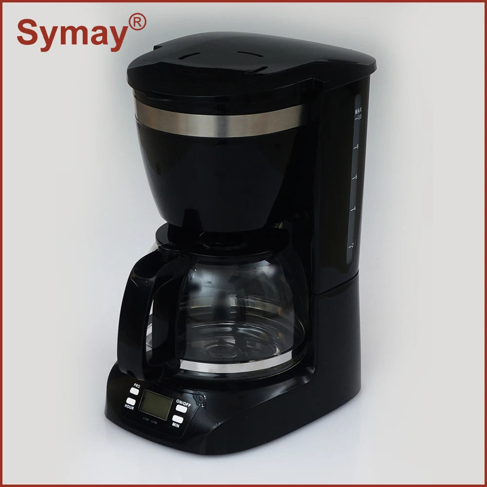 JMT-536010 Electric Drip Coffee Maker with Advanced Brewing Technology and Programmable Features