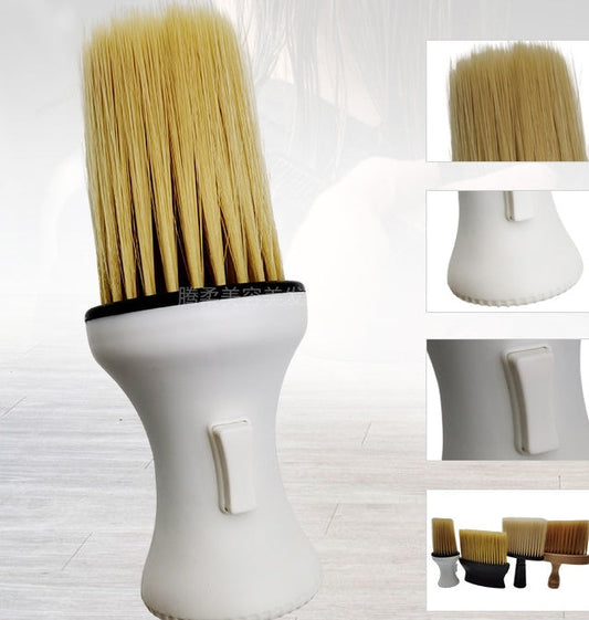 JMT-536010 Multi-Color Soft Nylon Wool Haircut and Hair Cleaning Brush, 20cm