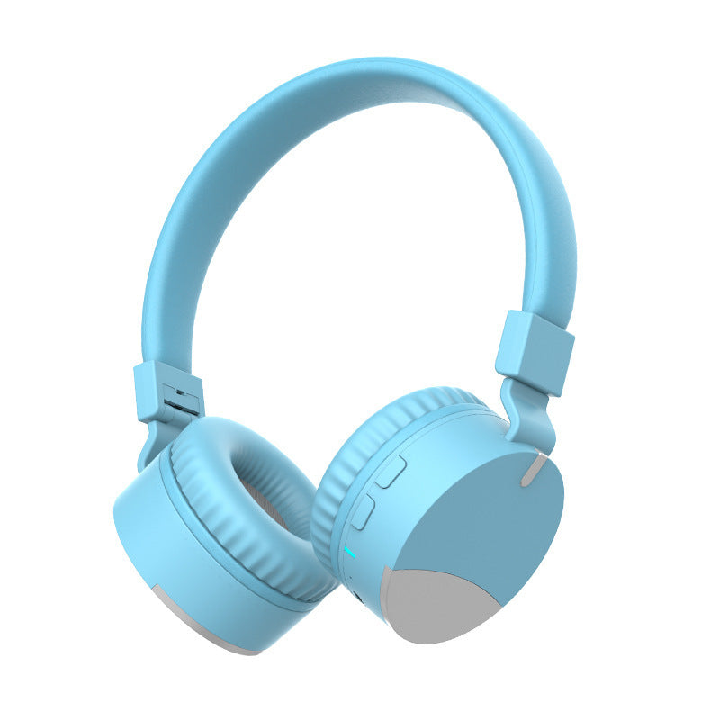 JMT-536394 Folding Bluetooth Headphones with AUX Cable, 300mAh Battery, 12-Hour Music Playtime, and Built-In Microphone