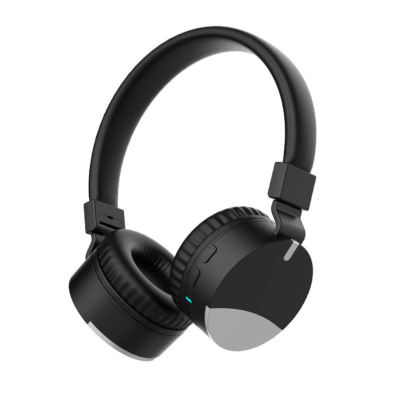 JMT-536394 Folding Bluetooth Headphones with AUX Cable, 300mAh Battery, 12-Hour Music Playtime, and Built-In Microphone