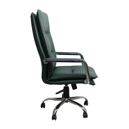 JMT-536650 Ergonomic Adjustable Executive Leather Office Chair with Swivel Function and Modern Design