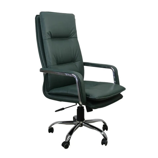 JMT-536650 Ergonomic Adjustable Executive Leather Office Chair with Swivel Function and Modern Design
