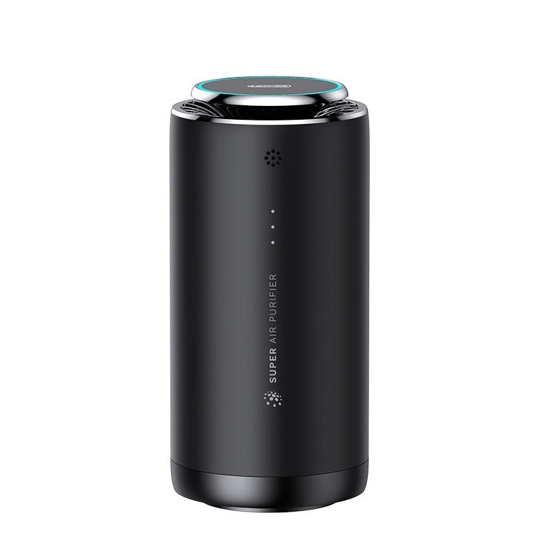 JMT-536842 Turas Compact Car Air Purifier with Micro-Molecule Air Purification Liquid and Aromatherapy Tablets