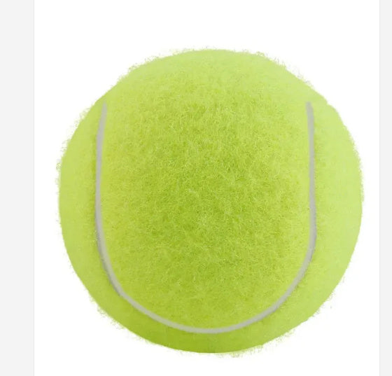 JMT-537034 Durable Rubber Tennis Balls for Dogs - Bite-Resistant Pet Toy in Multiple Colors