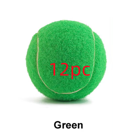 JMT-537034 Durable Rubber Tennis Balls for Dogs - Bite-Resistant Pet Toy in Multiple Colors
