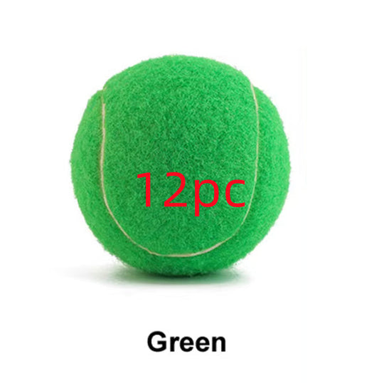 JMT-537034 Durable Rubber Tennis Balls for Dogs - Bite-Resistant Pet Toy in Multiple Colors