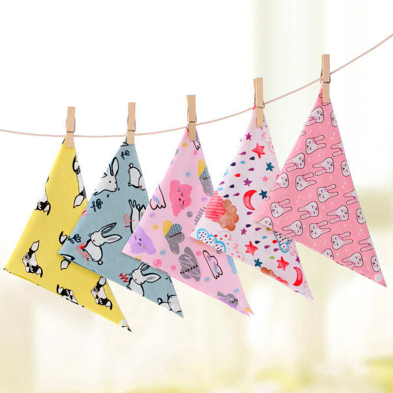 JMT-537354 Adjustable Anti-Slobber Towel for Babies, Soft Cloth, 41x29cm