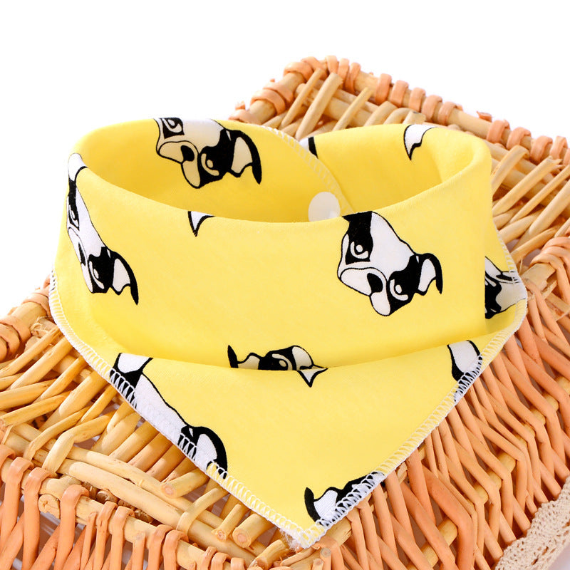 JMT-537354 Adjustable Anti-Slobber Towel for Babies, Soft Cloth, 41x29cm