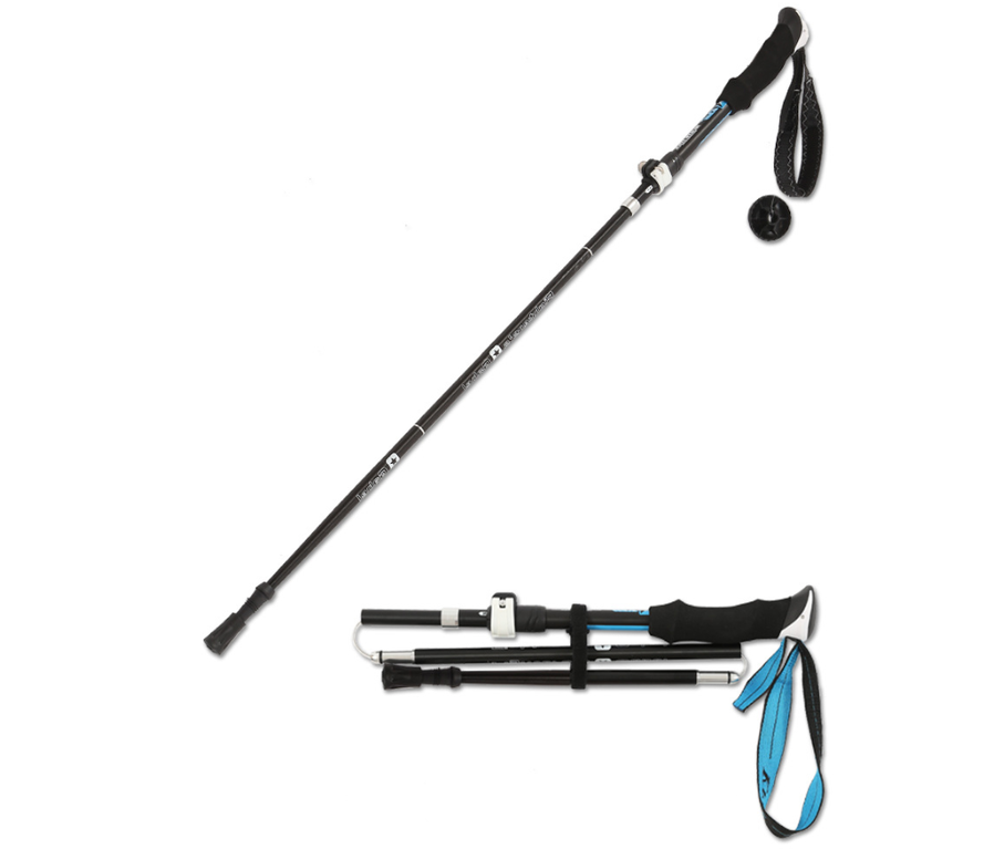 JMT-537930 Telescoping Folding Trekking Pole for Hiking and Outdoor Adventures