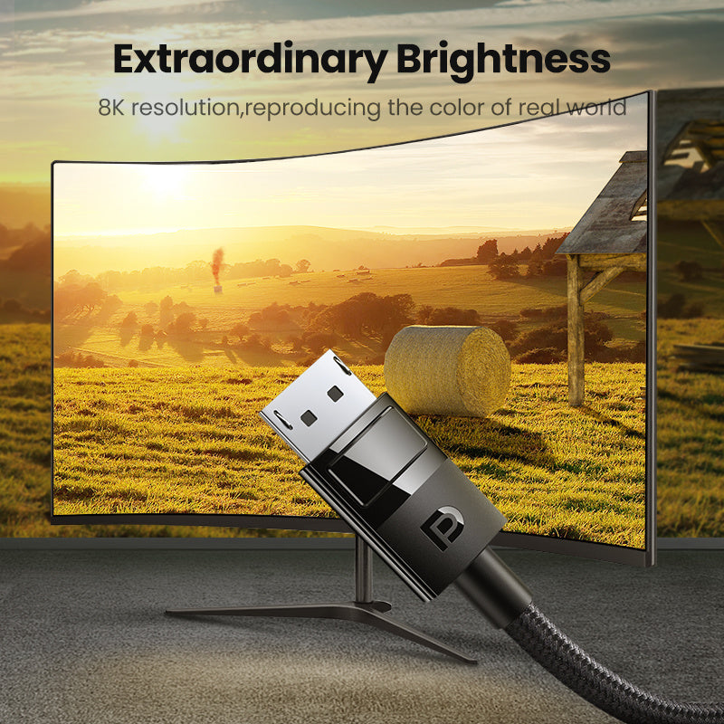 JMT-538058 8K DisplayPort to 4K Display Adapter for Personal Computers