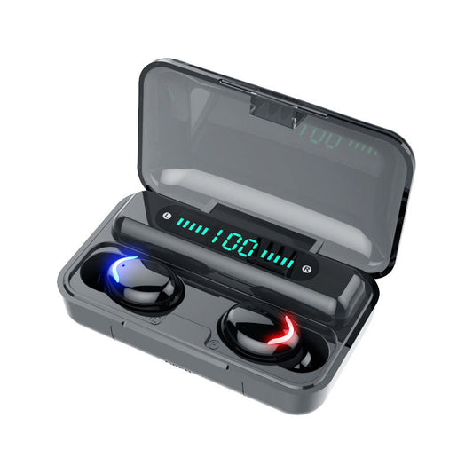 JMT-538058 Wireless Bluetooth Sports Headset with Touch Controls and HD Display, Multi-Point Connection, 48-Hour Battery Life