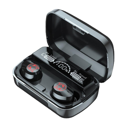 JMT-538058 Wireless Bluetooth Sports Headset with Touch Controls and HD Display, Multi-Point Connection, 48-Hour Battery Life