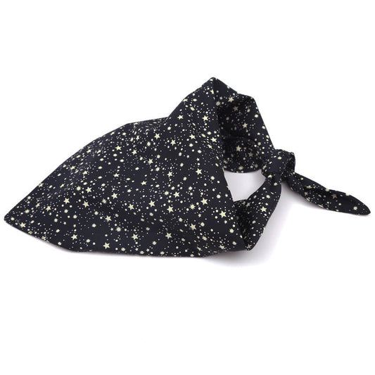 JMT-538506 Double Cotton Triangle Scarf for Dogs - Stylish Pet Accessory in Multiple Sizes