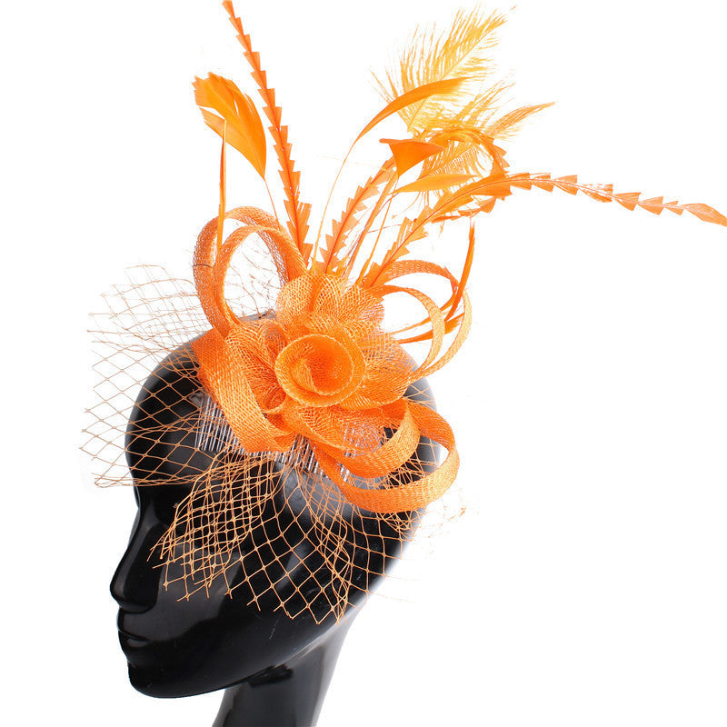 JMT-538570 Elegant Handmade Flower Hair Comb for Wedding Banquets and Special Events