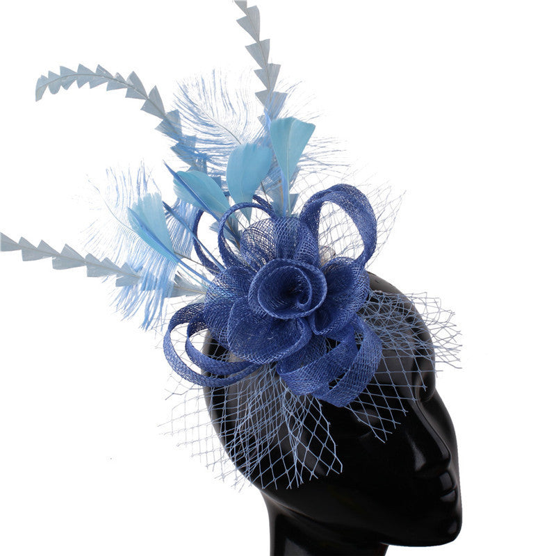 JMT-538570 Elegant Handmade Flower Hair Comb for Wedding Banquets and Special Events