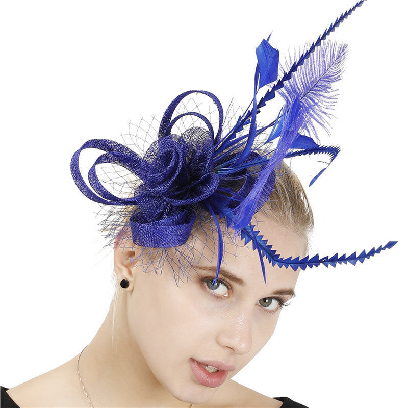 JMT-538570 Elegant Handmade Flower Hair Comb for Wedding Banquets and Special Events