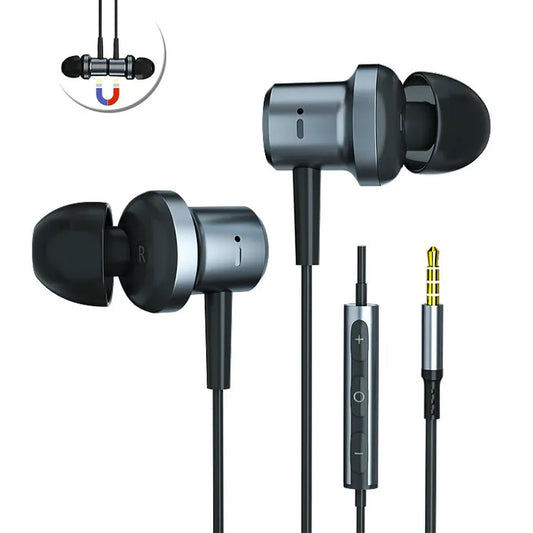 JMT-538698 Customized Wired Earphones with 3.5mm Connector - Gaming In-Ear Headphones and Handsfree Earbuds