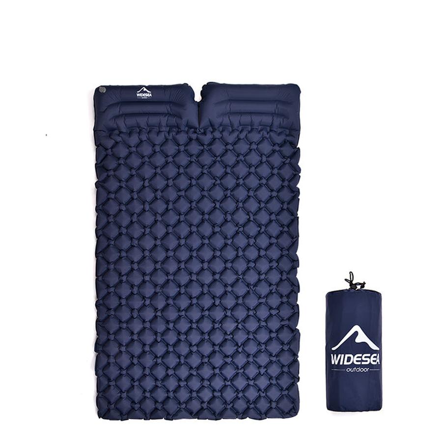 JMT-539082 Double Portable Ultra-Light Camping Inflatable Moisture-Proof Air Mat