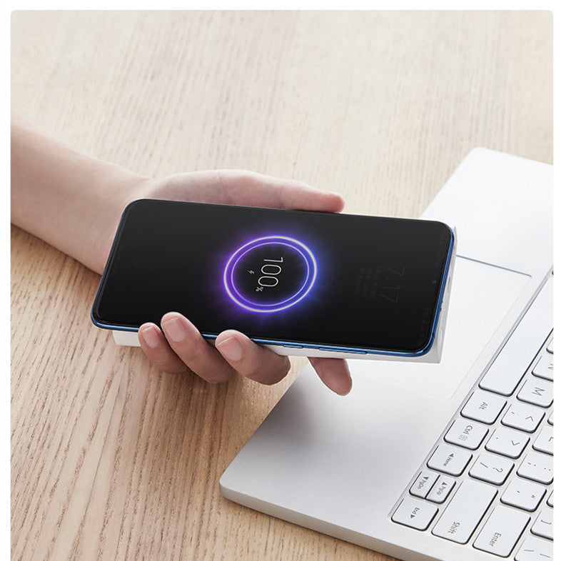 JMT-539210 10000mAh Large Capacity Lithium Polymer Power Bank with USB Type C Input and Fast/Wireless Charging