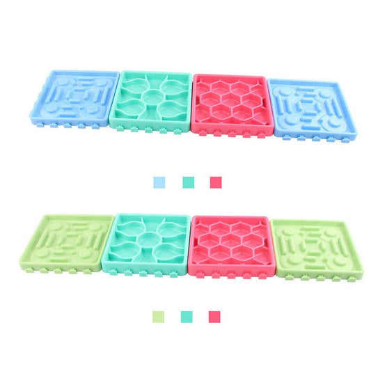 JMT-539210 Anti-Choking Slow Feed Cat and Dog Bowl – Portable Training Dish for Safe Eating