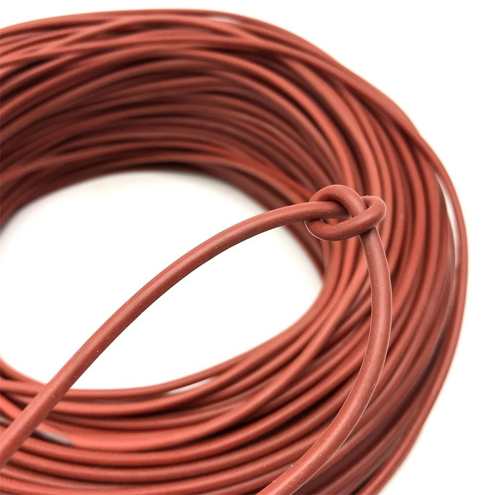 JMT-539210 High Temperature Resistant Carbon Fiber Heating Cable - Model CF-12-R-100R (100 Meters) for Floor Heating