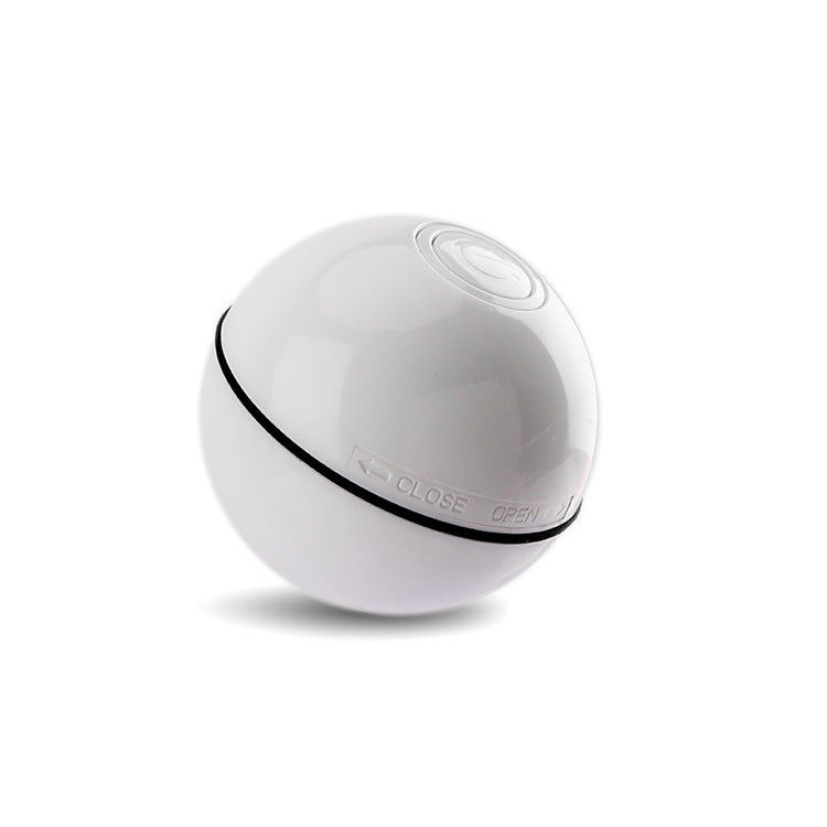 JMT-539338 USB Laser Cat Toy with Timer Function - Interactive Plastic Sounding Toy for Feline Fun