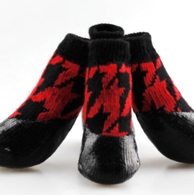 JMT-539658 Waterproof Large Golden Retriever Outing Socks for Autumn and Winter