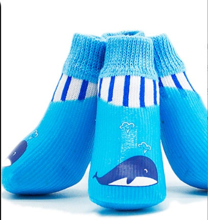 JMT-539658 Waterproof Large Golden Retriever Outing Socks for Autumn and Winter