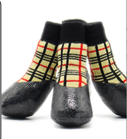 JMT-539658 Waterproof Large Golden Retriever Outing Socks for Autumn and Winter