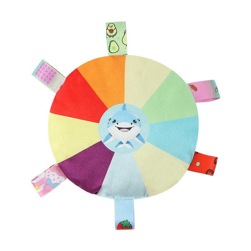 JMT-540170 Interactive Sound Plush Flying Disc Toy for Dogs - 15cm Bite Resistant for Training and Play