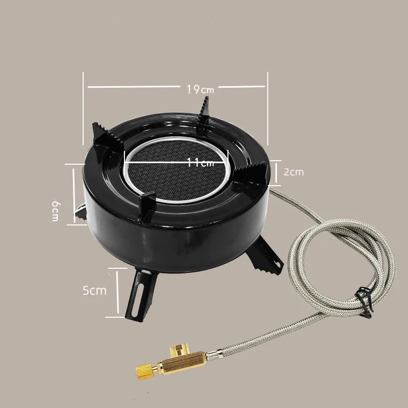 JMT-540234 Portable Fast Boiling Gas Stove for Camping and Hiking - Lightweight and Easy to Carry