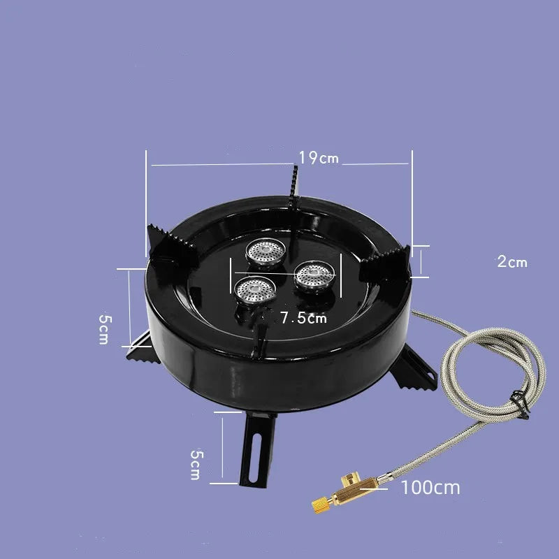 JMT-540234 Portable Fast Boiling Gas Stove for Camping and Hiking - Lightweight and Easy to Carry