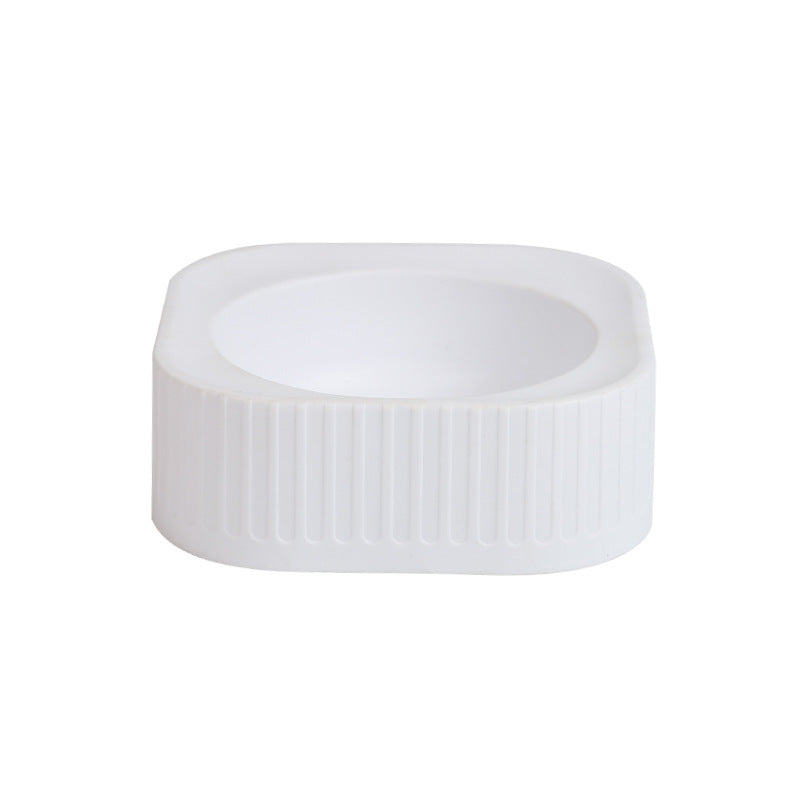 JMT-540362 Creative Magnetic Pet Bowl Feeder Set - Versatile Drinking Fountain, Feeder, or Water Dispenser in Pink, Blue, Gray, and White