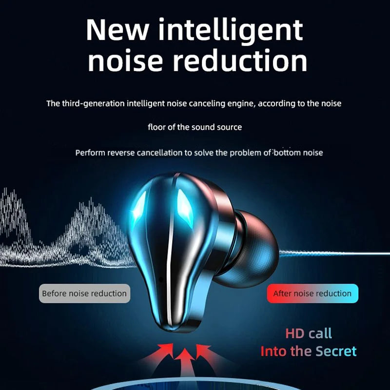 JMT-540362 Wireless Gaming Earbuds with Touch Control and Low Latency for Music and Gaming - HiFi Bass Sound Quality